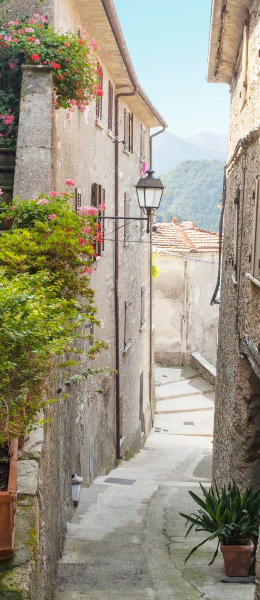 Image illustration villages perchés