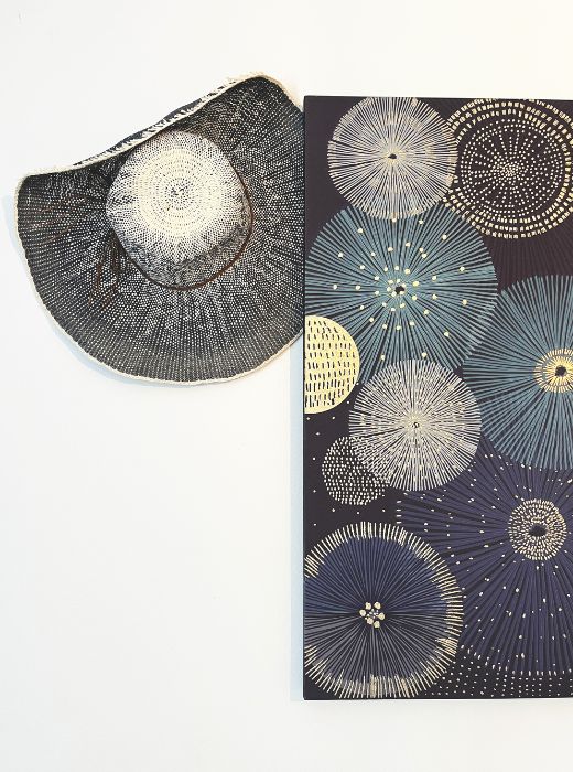 Tableau chambre bleu