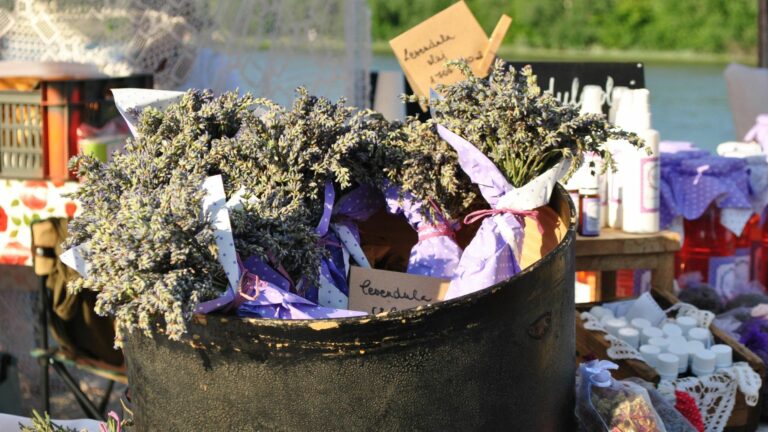 Produits à la lavande