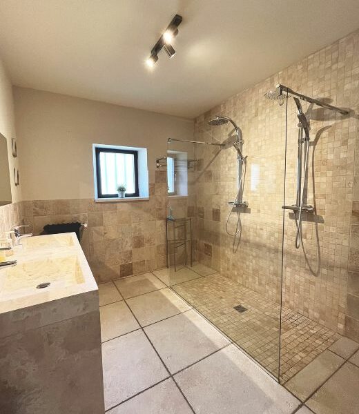 Double douche salle de bain