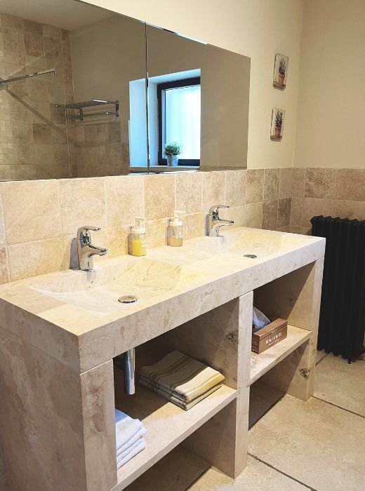 Double vasque salle de bain